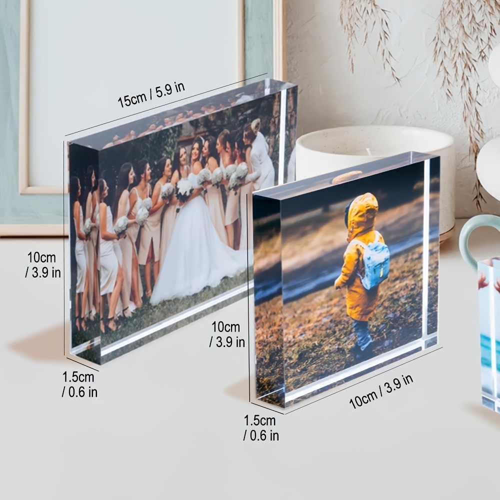 Photographic Memory - Bloc photo 3D personnalisé en acrylique