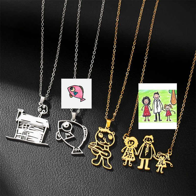Photographic Memory - Collier personnalisé avec logo DIY, image