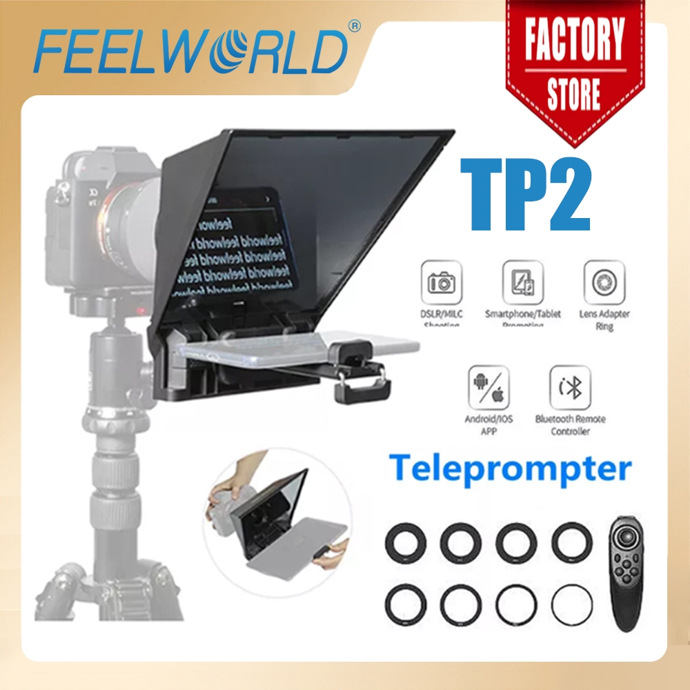 Photography Prompt - FEELWORLD téléprompteur Portable TP2 appareil photo