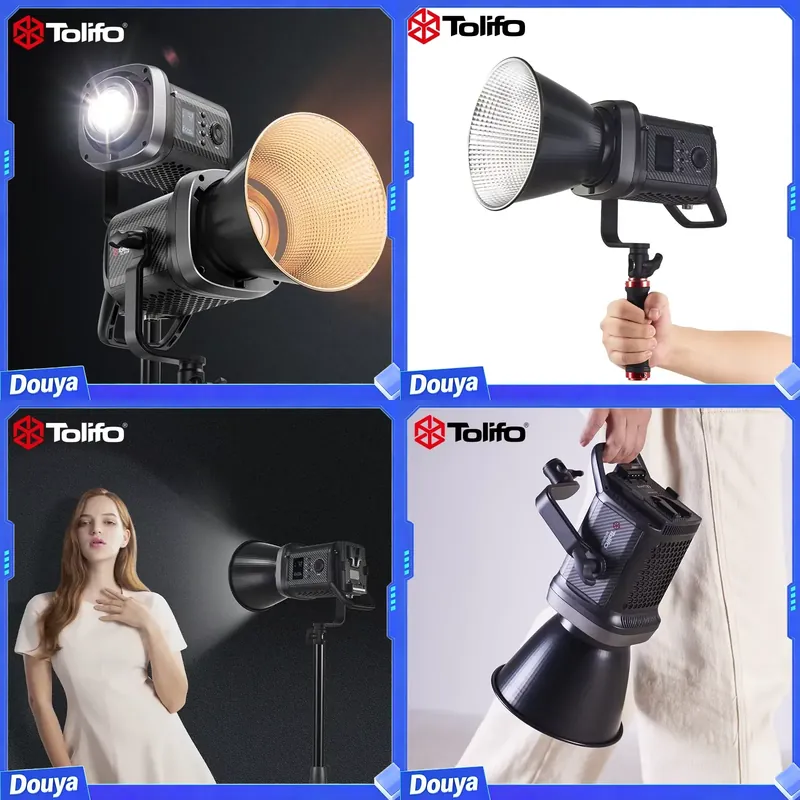 Photography Videos Free - Tolifo SK-200DB, projecteur vidéo LED COB
