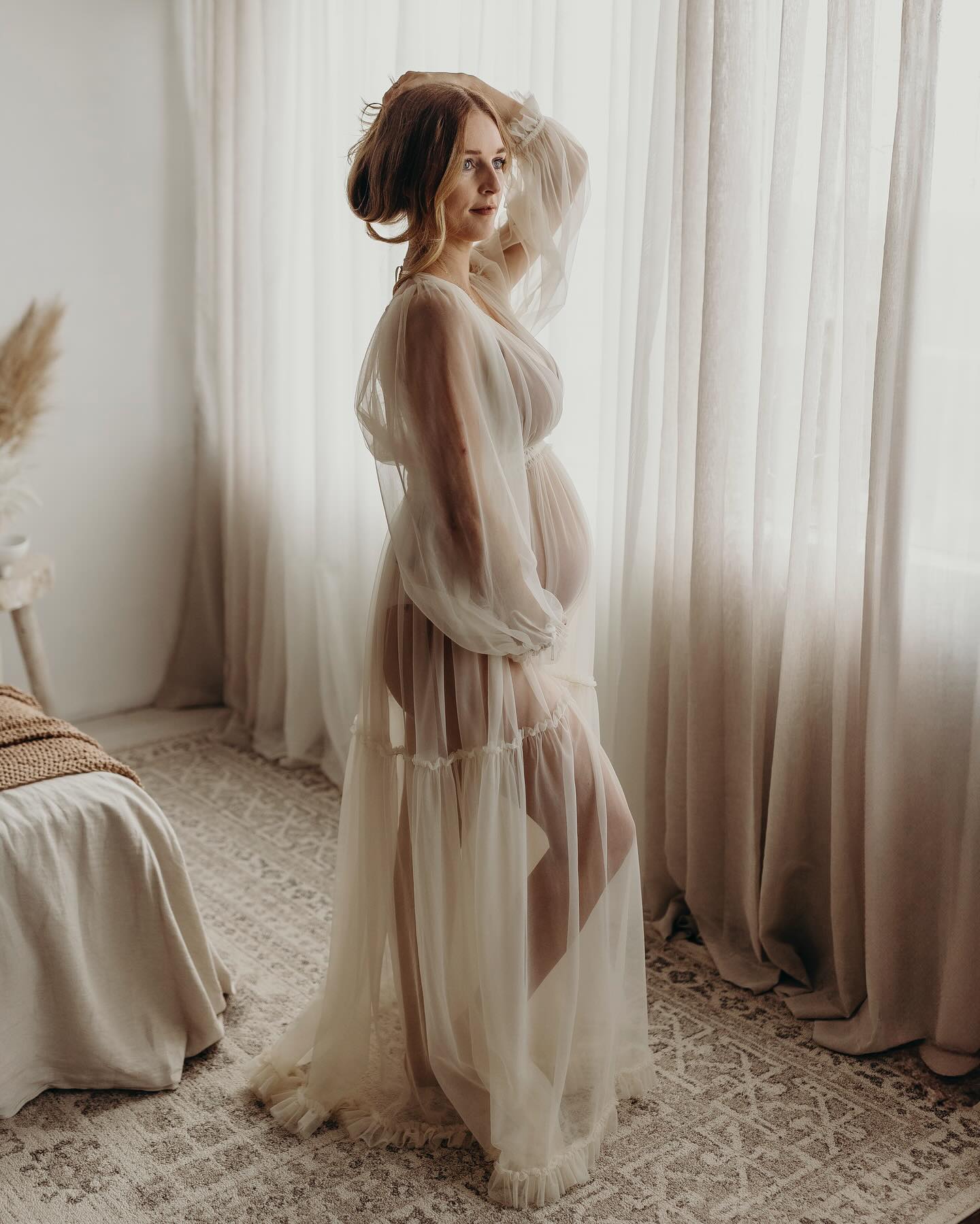 Photography Club - Robe de photographie pour femmes, blanche,