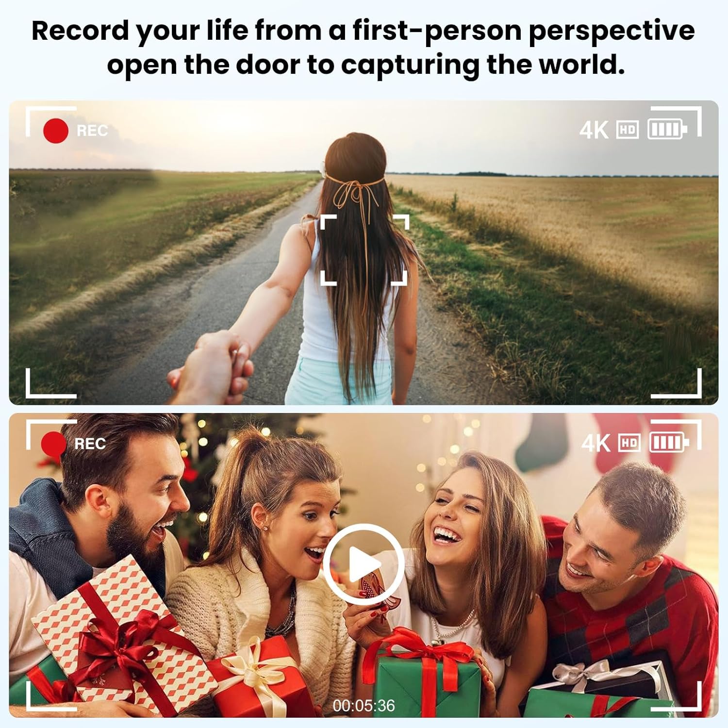 Nouveau 8MP caméra lunettes in - Photography Videos Free avis et prix