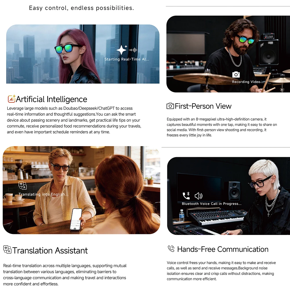 Lunettes intelligentes IA 2026 - Photography Japanese avis et prix