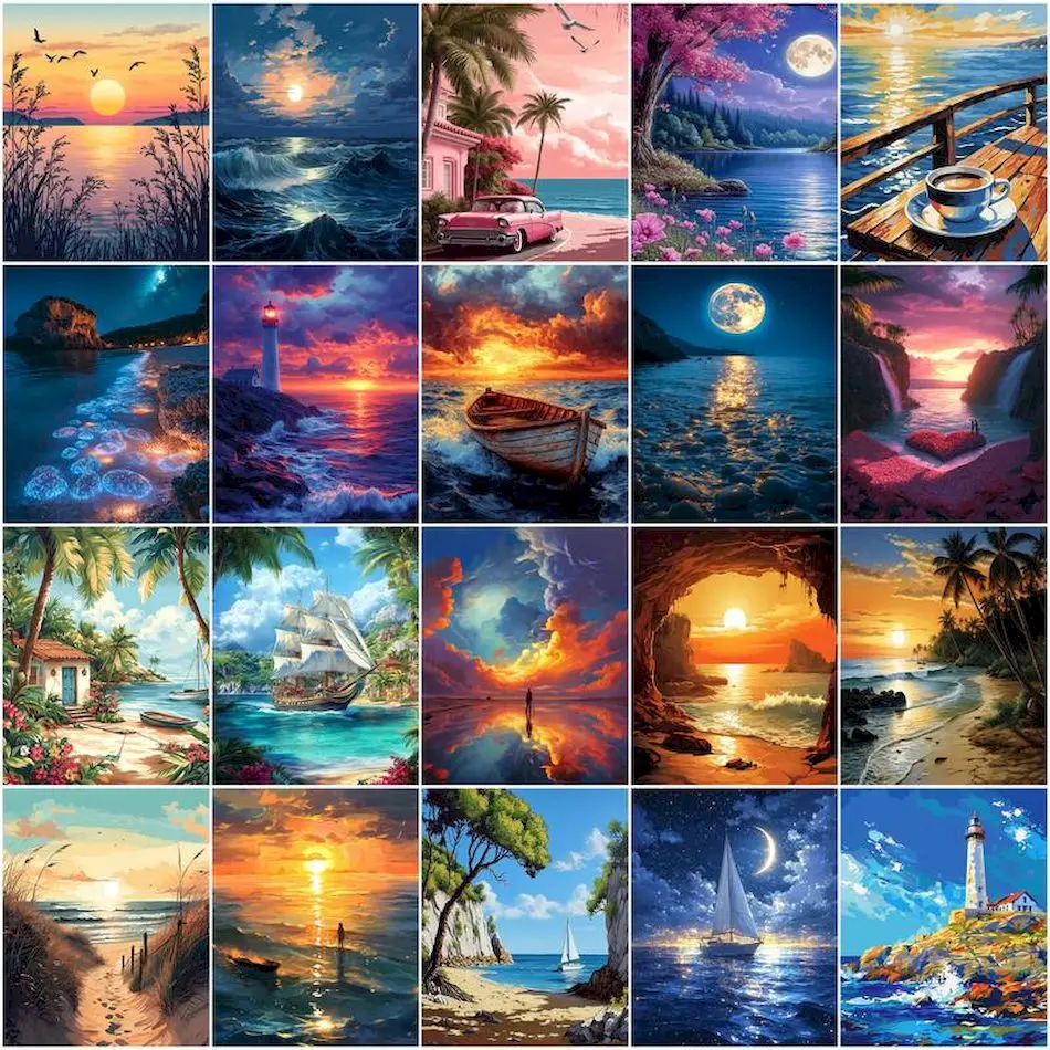 Peinture à l'aquarelle par num - Photography Design avis et prix